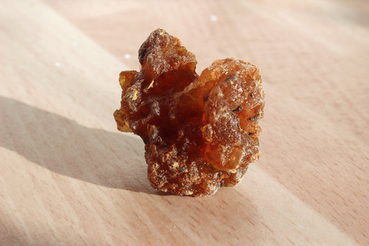 a chunk of opoponax resin