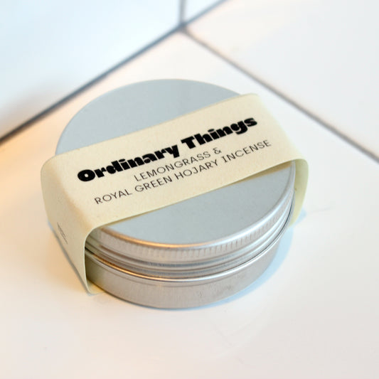 Ordinary Things (Lemongrass & Royal Green Hojary Frankincense)